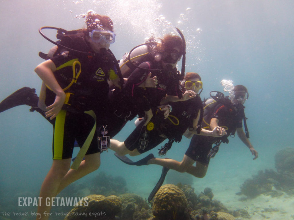 Introducing my 12 year old niece to SCUBA! Definitely a proud Auntie moment :) 