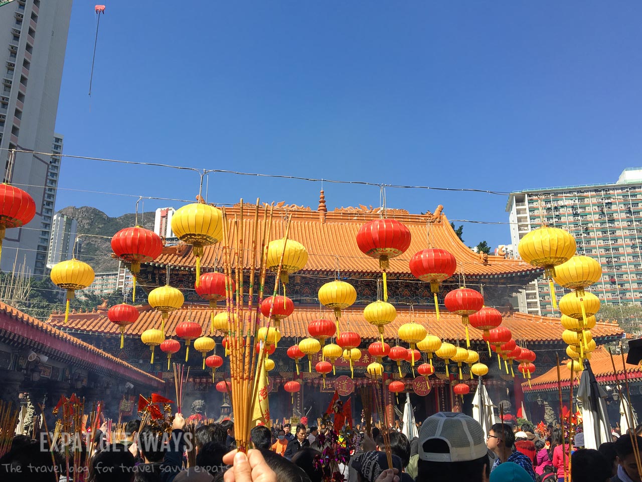 Wong Tai Sin Temple in Hong Kong is a colourful display of Chinese culture.