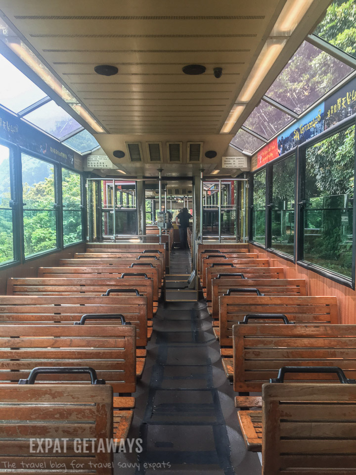 If you get in really early you might even get the whole tram to yourself.