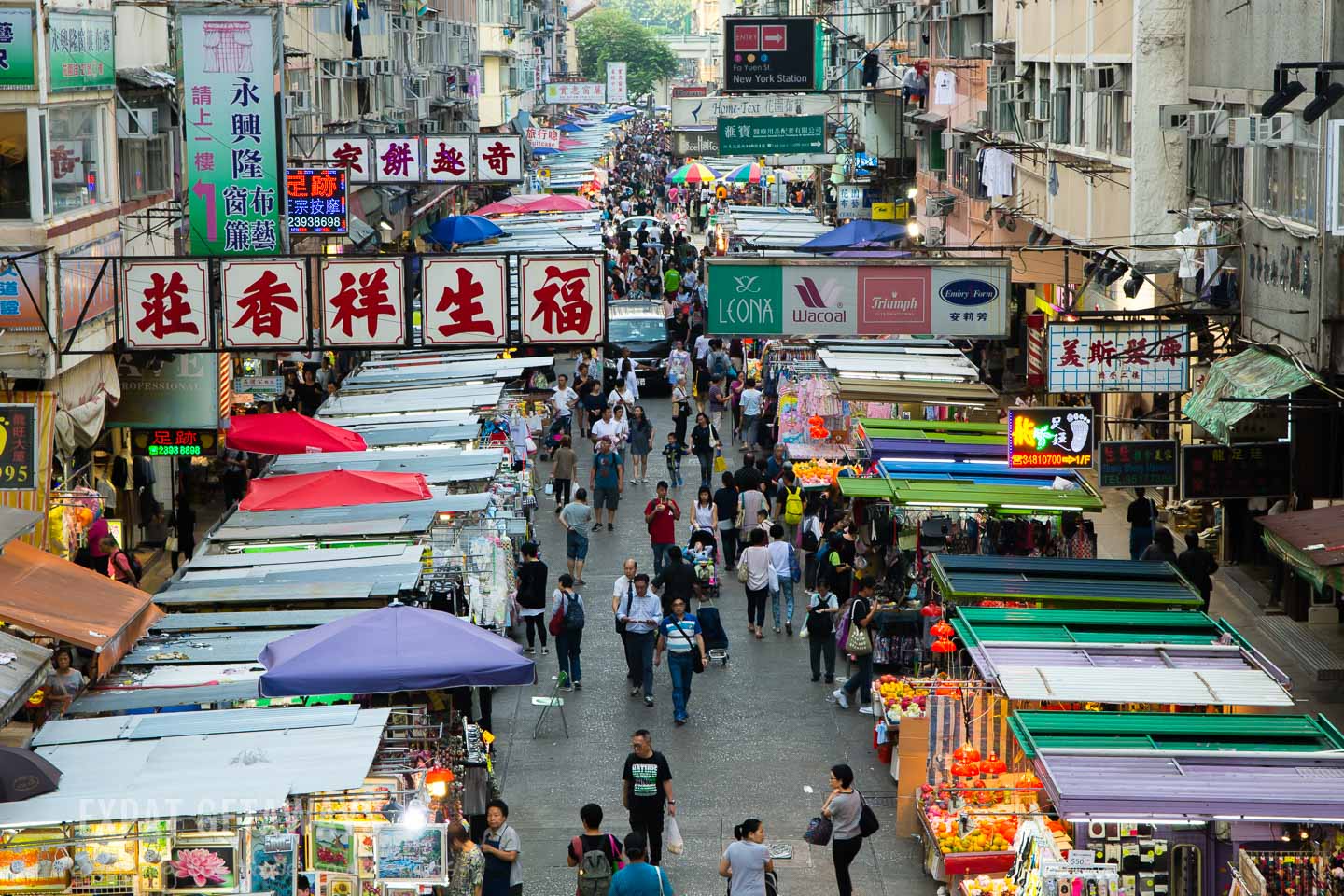 Hong Kong markets.