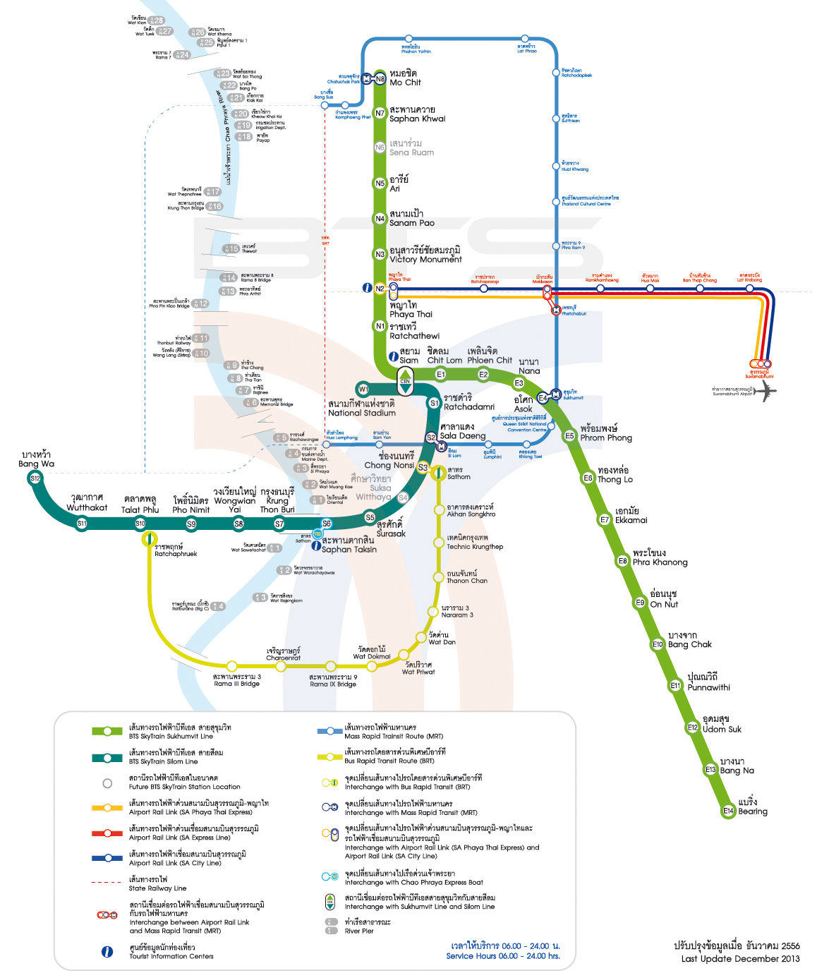 The BTS Skytrain is the easiest way to beat the chaotic Bangkok traffic.